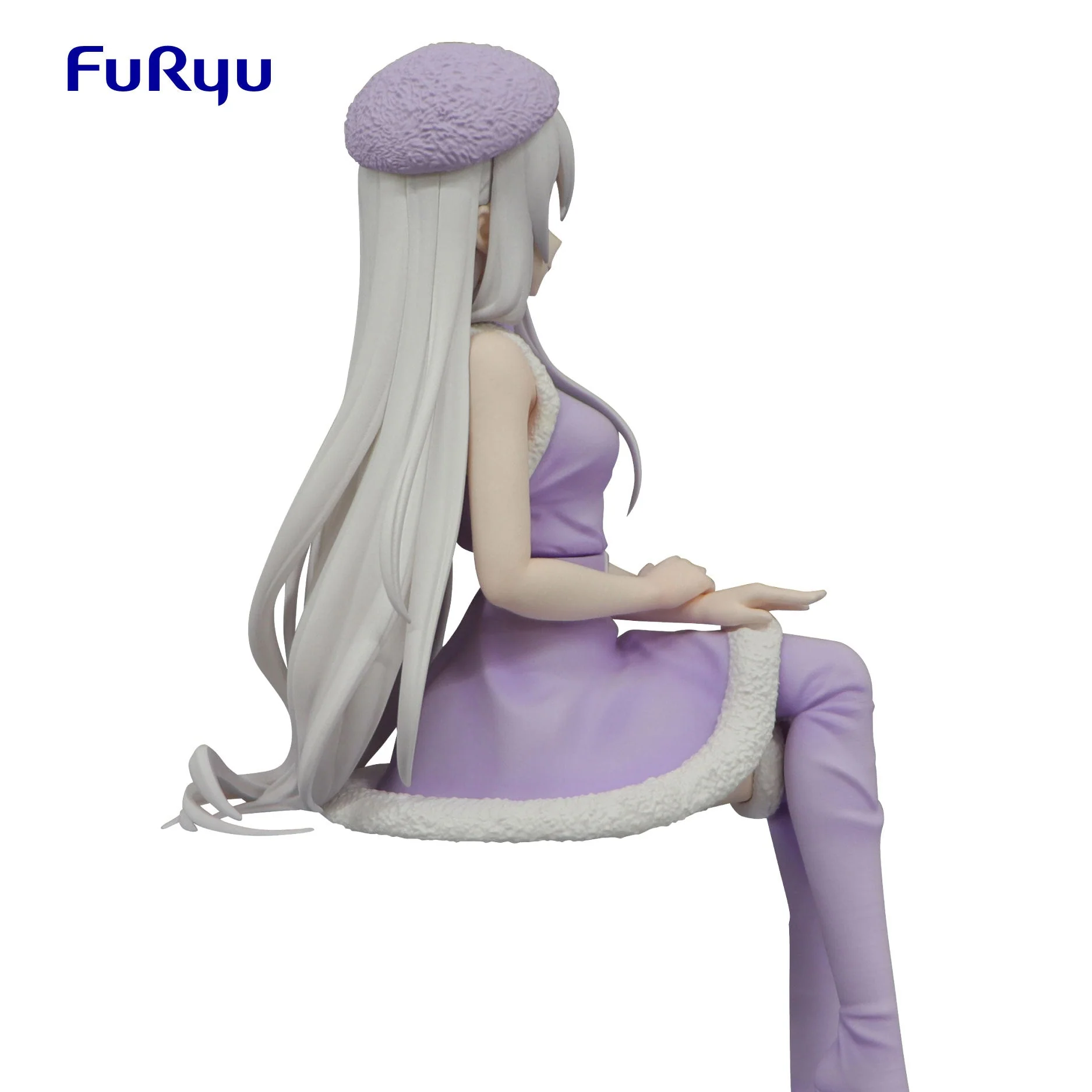 Re:Zero Noodle Stopper Figure Echidna Snow Princess - Image 3
