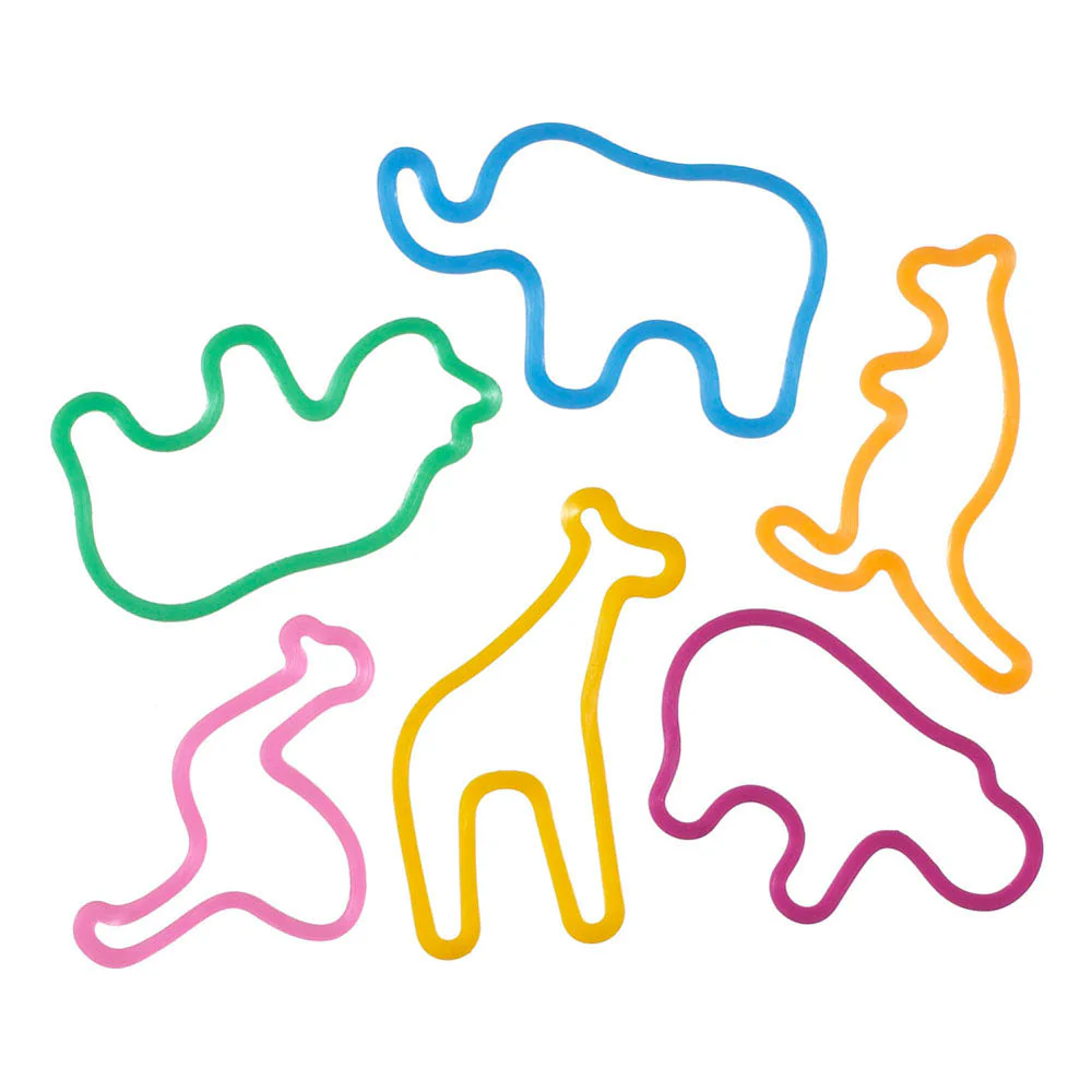 H Concept Koncent +d Rubber Band Animal Rubber Band 24 Piece ZOO - Image 2