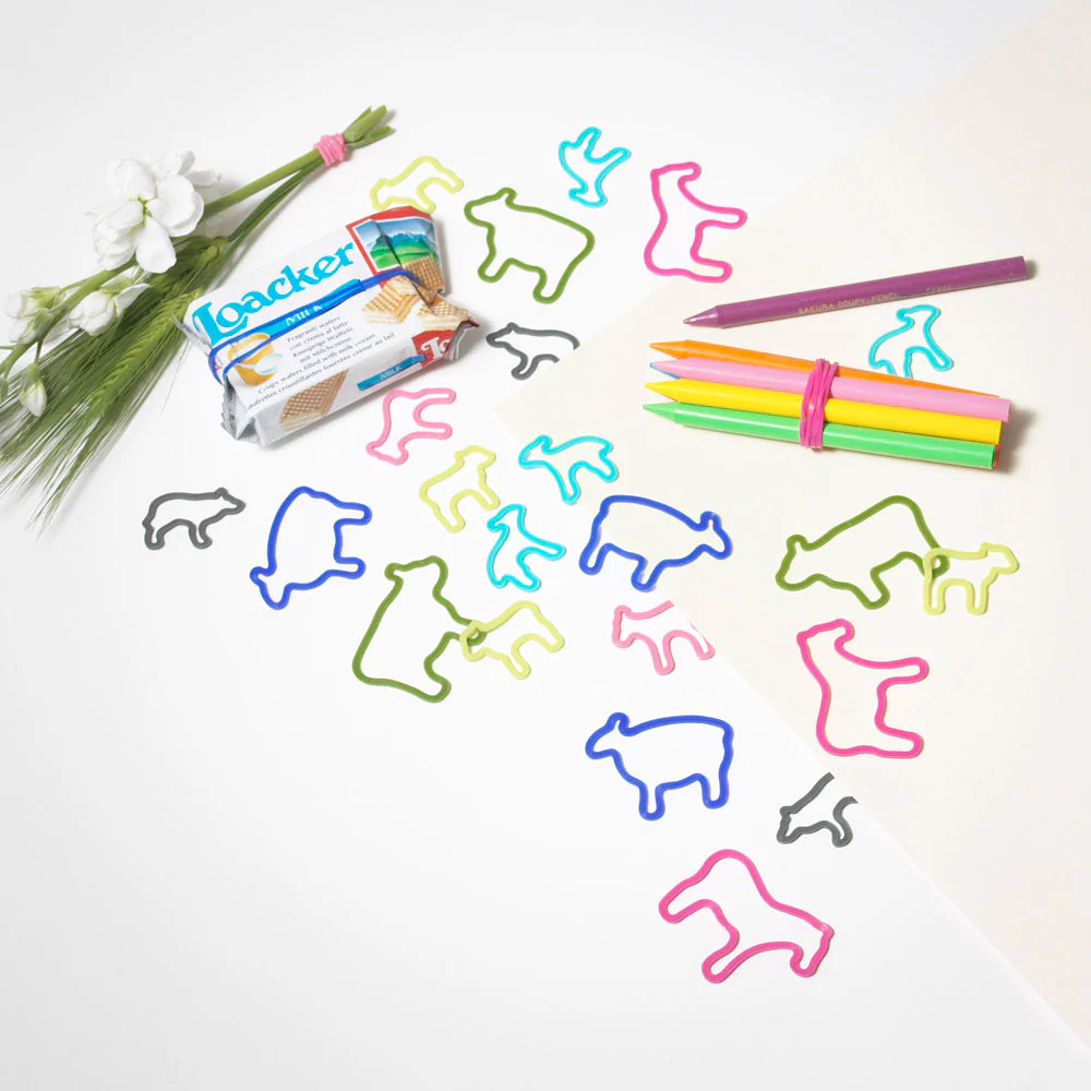H Concept Koncent +d Rubber Band Animal Rubber Band 7 Piece FARM - Image 5