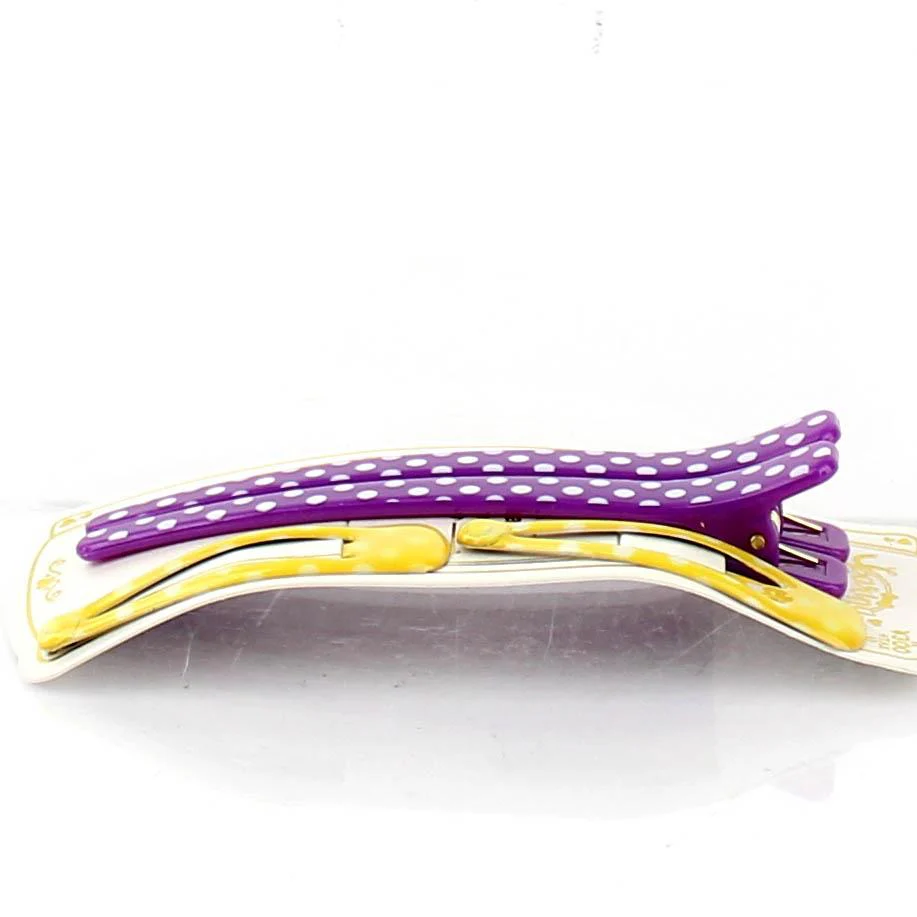 Hair Clips (Polka Dots/4pcs) - Image 3