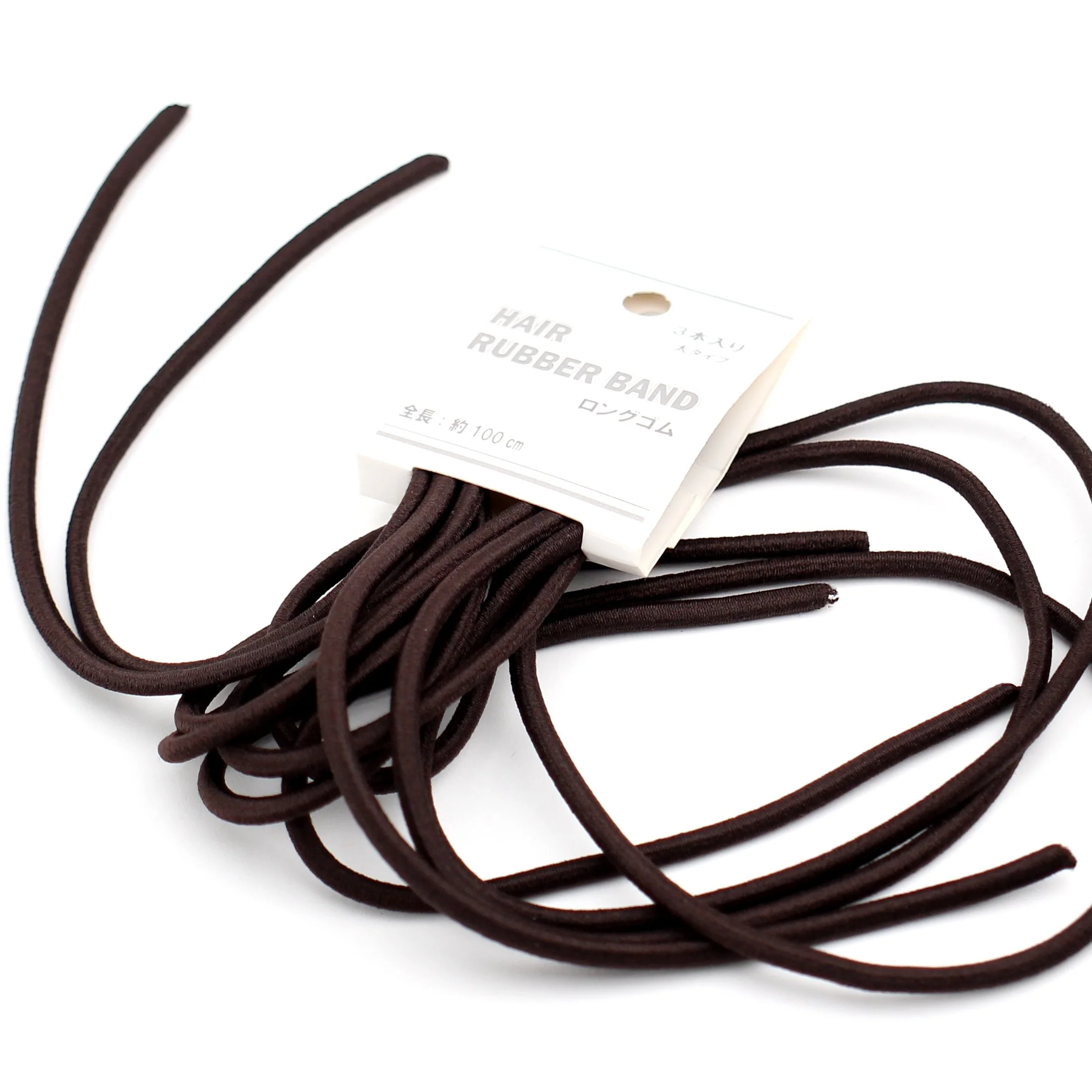 Hair Elastic (Loose/Thick/100cm (3pcs)) - Image 3