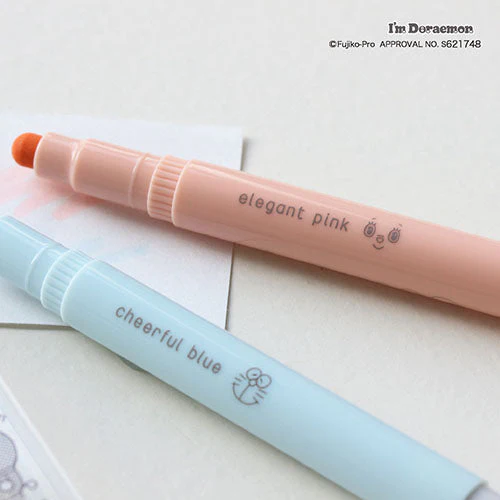 Epoch Chemical Doraemon Highlight Pens (Set of 2) - Image 6