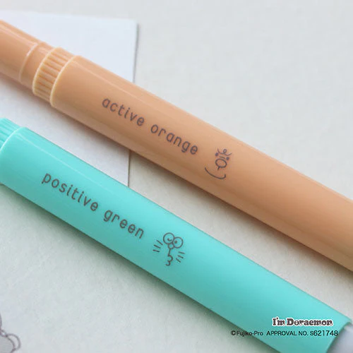 Epoch Chemical Doraemon Highlight Pens (Set of 2) - Image 8