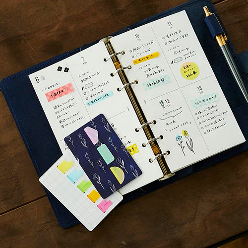 Kanmido Cocofusen x Ayano Rabbit One-piece collar in memory SH Sticky Notes with Refillable Card Cases - Image 5