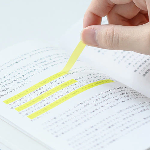 Kanmido Fusen Highlighter Tape Sticky Note Refill - Image 4