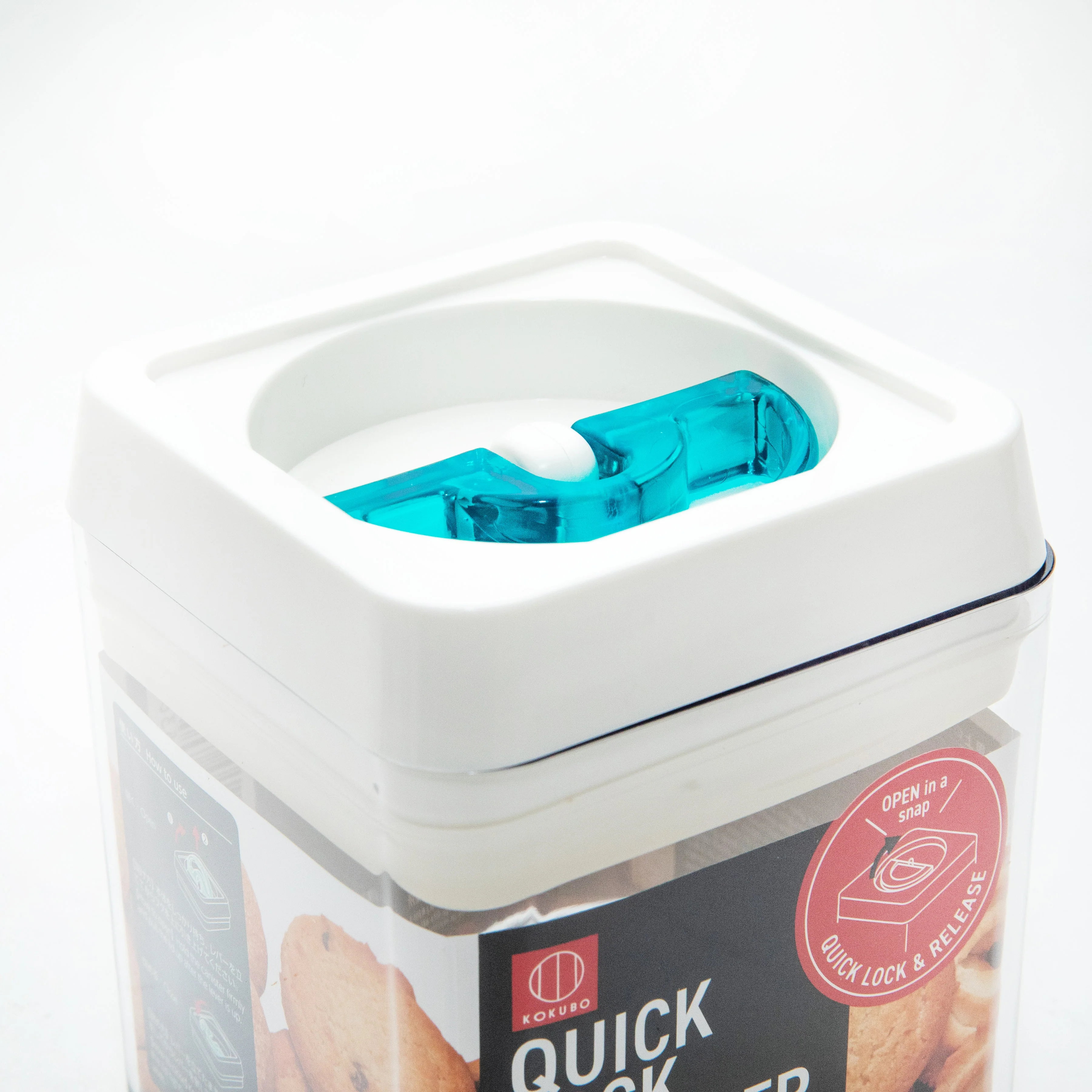 Kokubo For Dry Food Easy Lock & Release With Lever Airtight Food Storage Container - Image 14