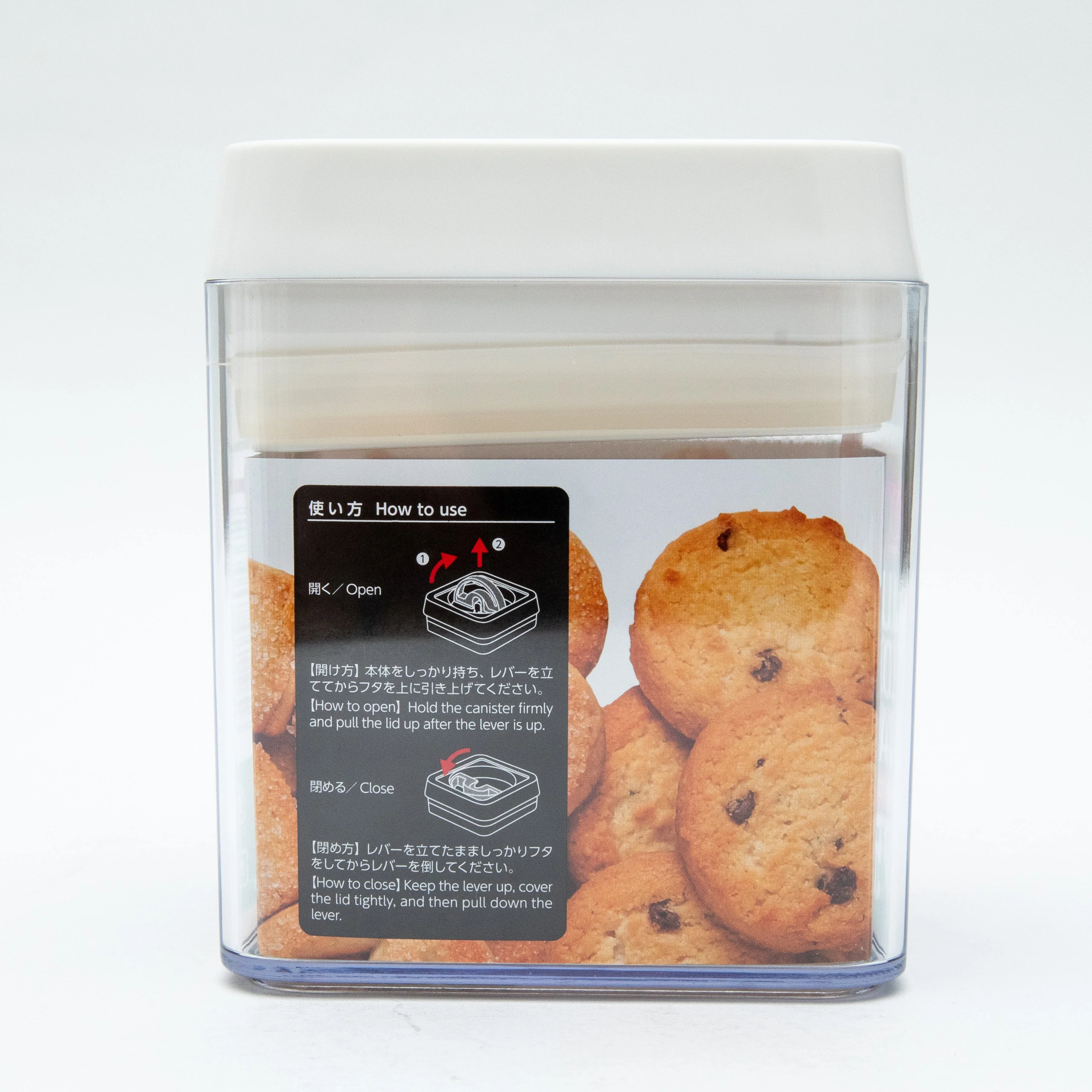 Kokubo For Dry Food Easy Lock & Release With Lever Airtight Food Storage Container - Image 24