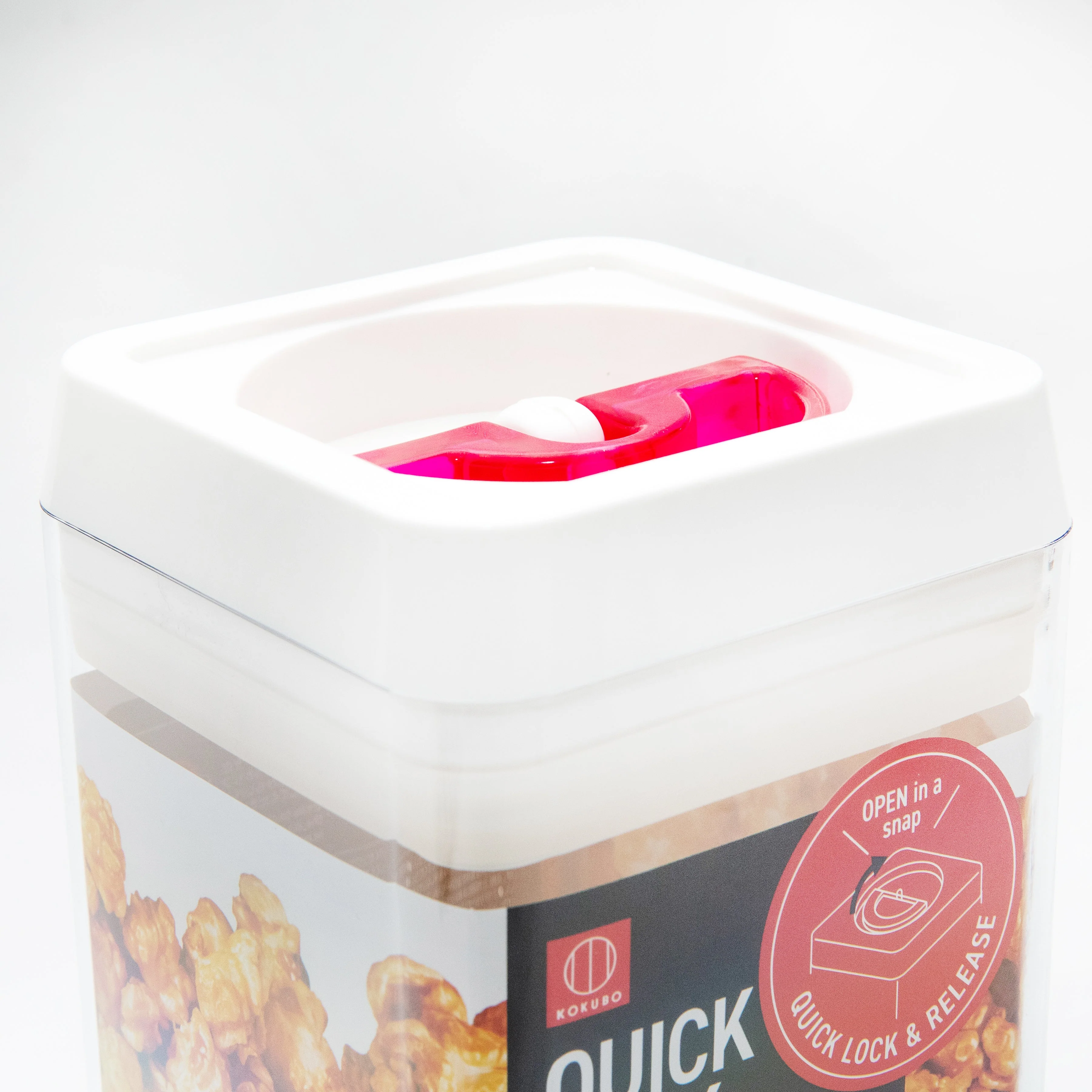 Kokubo For Dry Food Easy Lock & Release With Lever Airtight Food Storage Container - Image 29