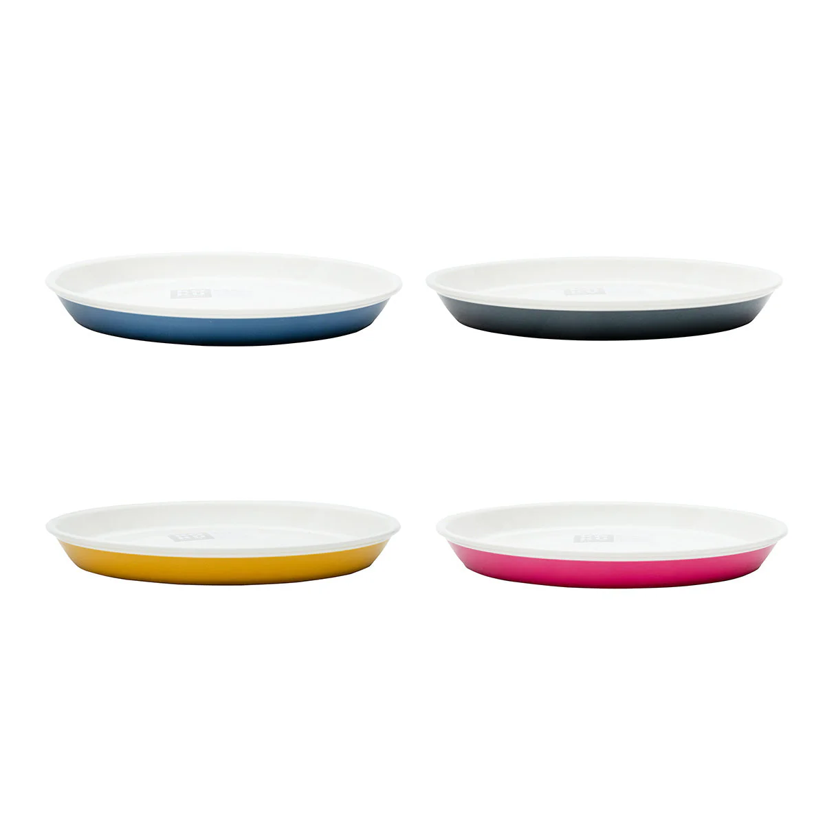 17.5cm Kokubo KOKU Melamine Round Flat Plate