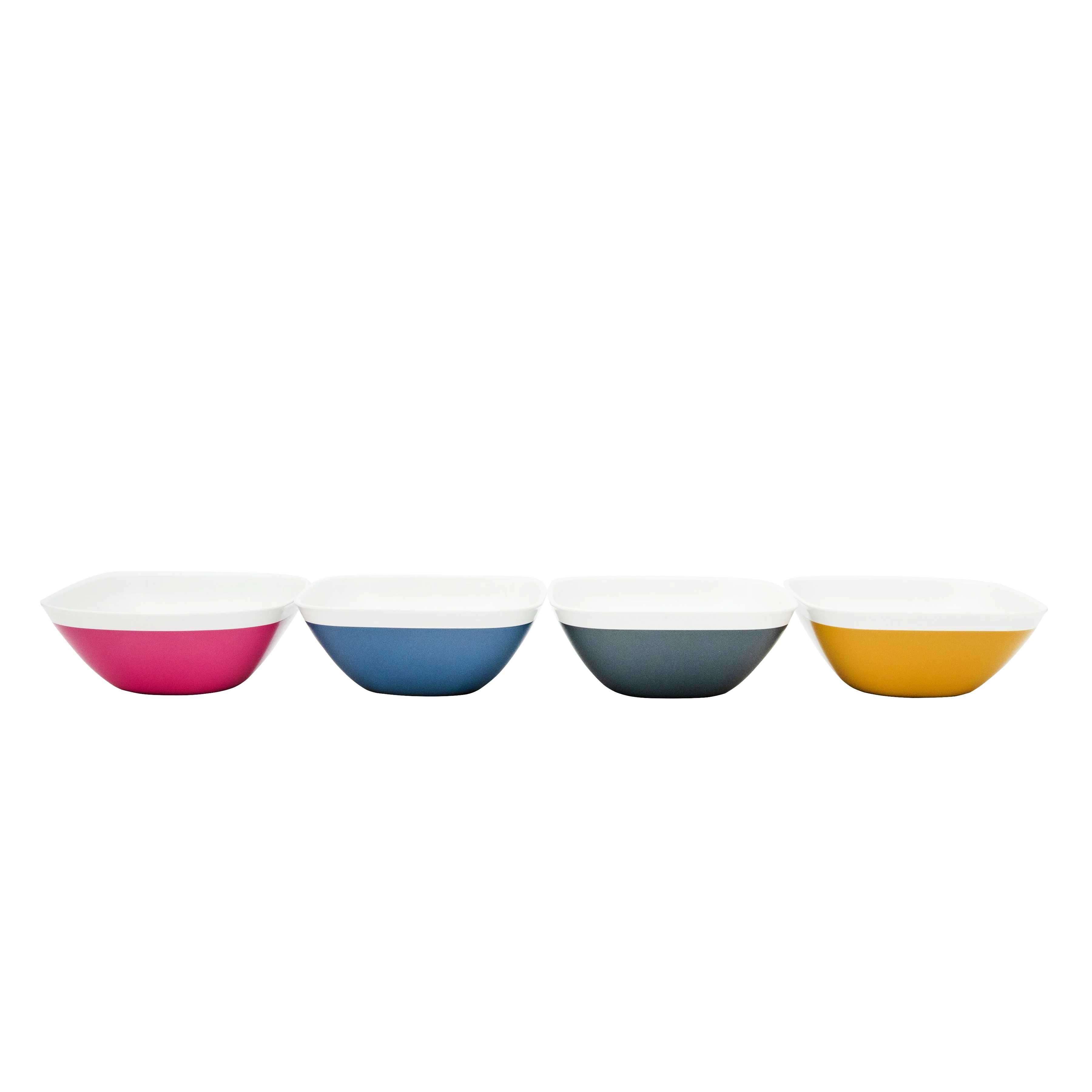 13.5cm Kokubo KOKU Melamine Square Small Bowl - Image 2
