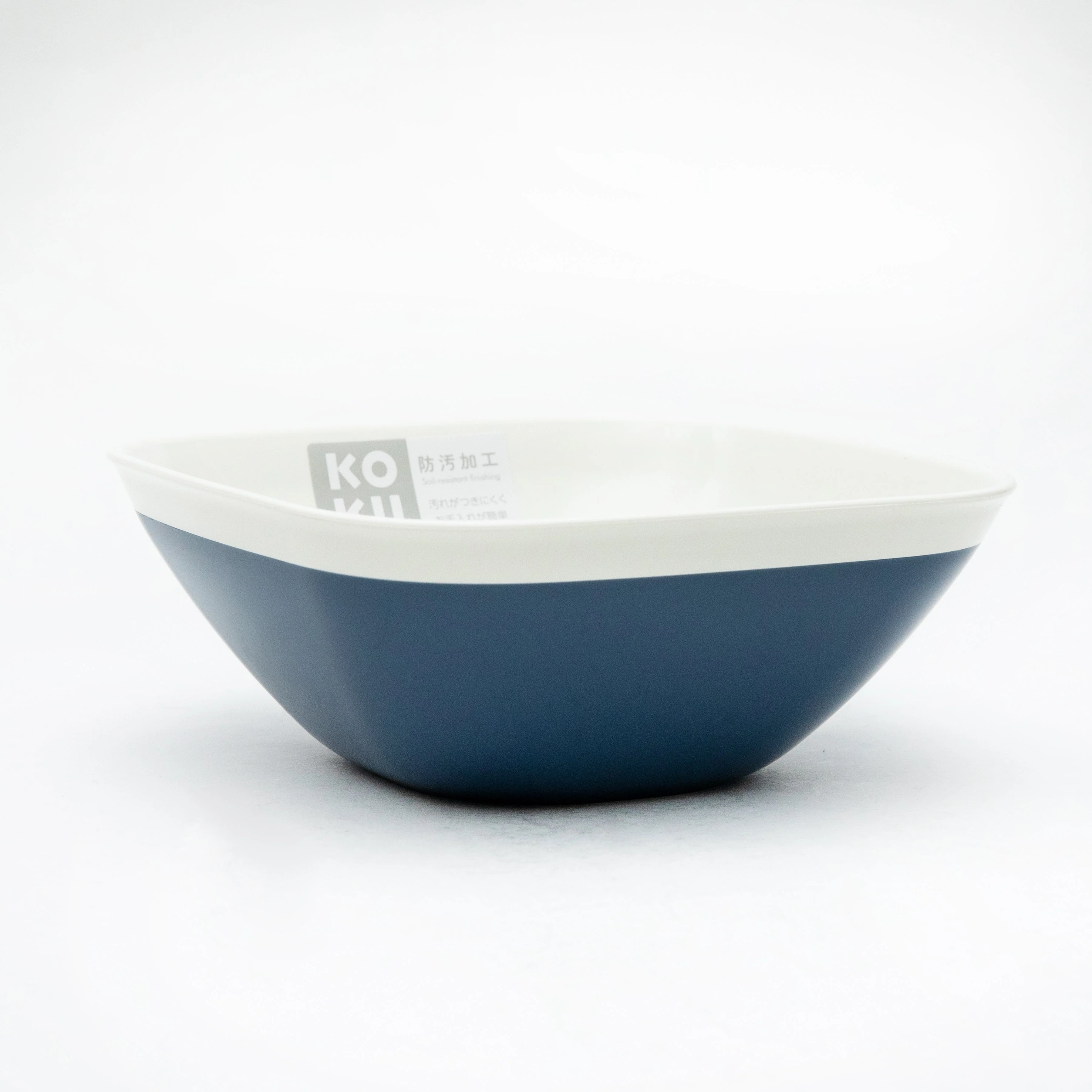13.5cm Kokubo KOKU Melamine Square Small Bowl - Image 4