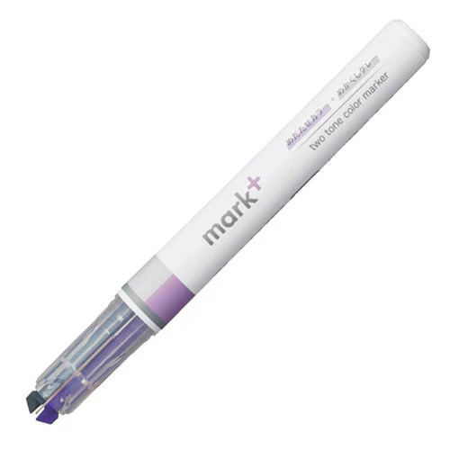 Kokuyo mark+ Two Tone Color Marker / Highlighter (Two Colors) - Image 7