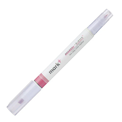 Kokuyo mark+ Two Way / Double-Ended Color Marker Highlighter (Same Color Shade) - Image 11