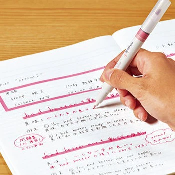Kokuyo mark+ Two Way / Double-Ended Color Marker Highlighter (Same Color Shade) - Image 16