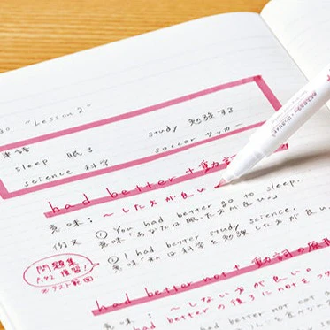 Kokuyo mark+ Two Way / Double-Ended Color Marker Highlighter (Same Color Shade) - Image 17