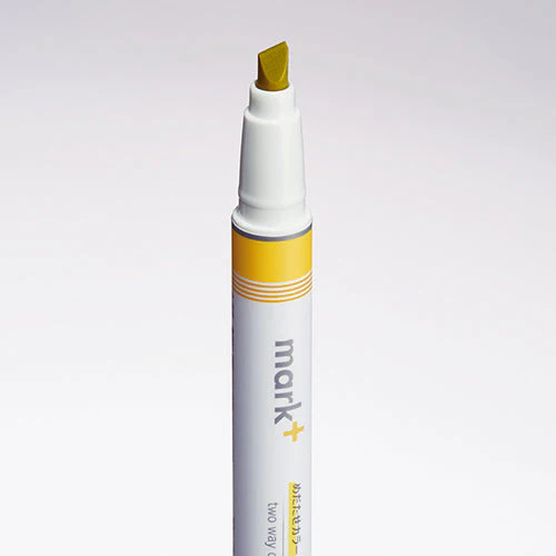 Kokuyo mark+ Two Way / Double-Ended Color Marker Highlighter (Same Color Shade) - Image 27