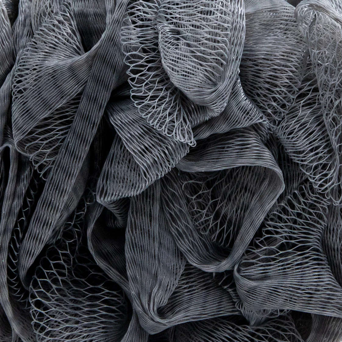 Dark Grey Loofah Foaming Sponge - Image 2