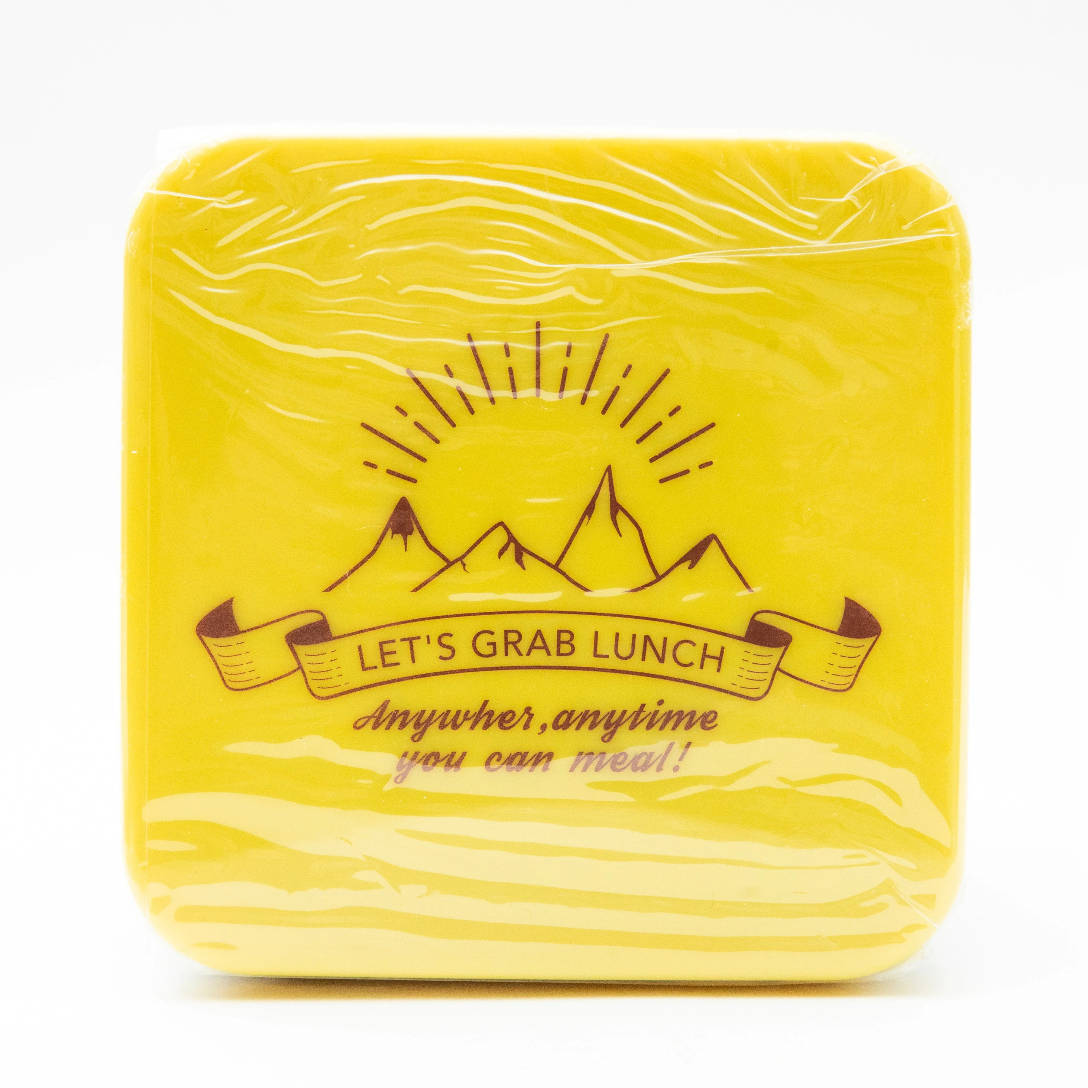 Let's Grab Lunch Two Layers Square LB-104 Lunch Box - Image 5