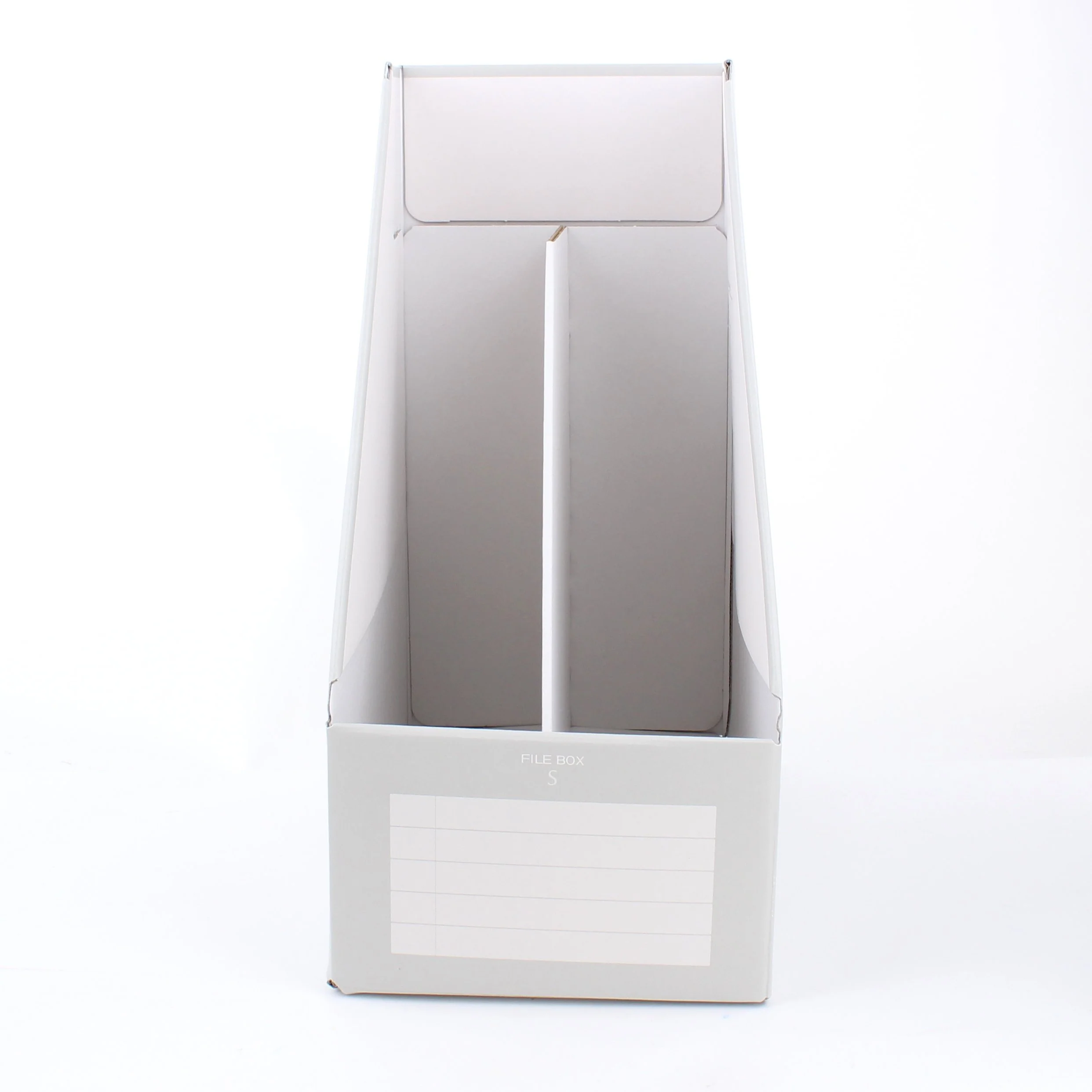 White Partitioned Wide Magazine File (S) - Image 2