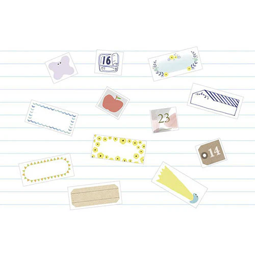 Marks Maste Watercolour Label Washi Masking Tape - Image 5