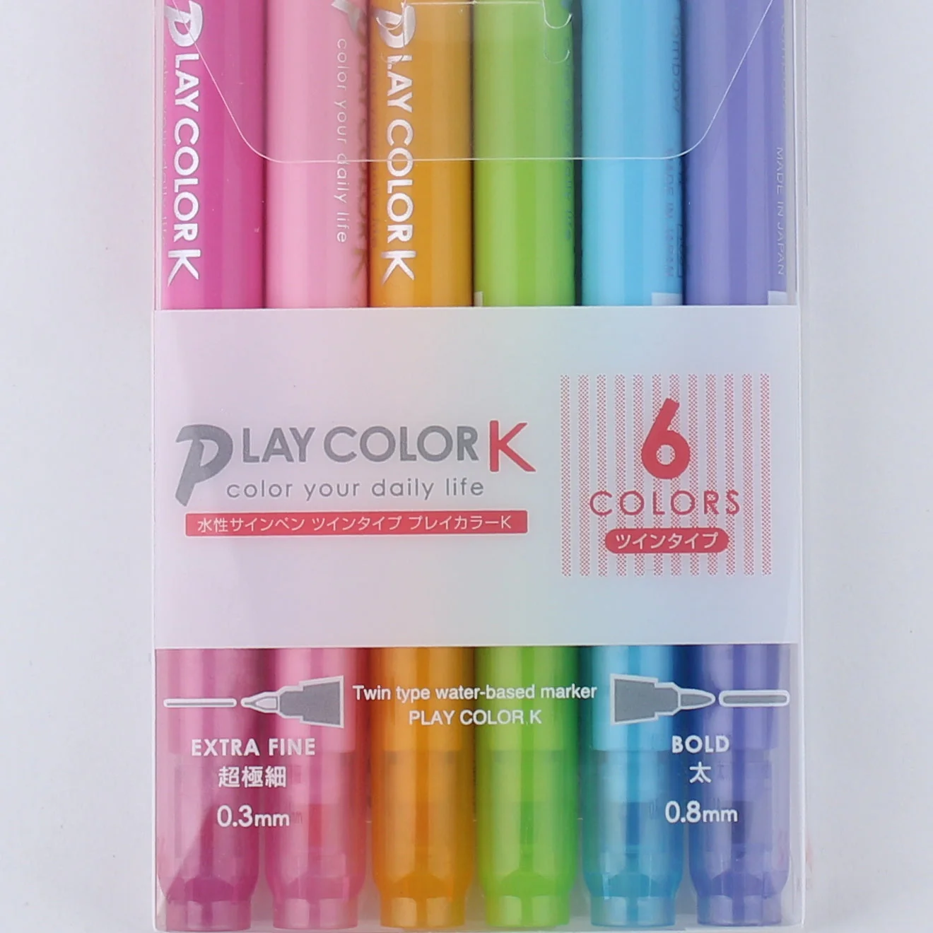Set of 6 Double Ended Marker - Image 3
