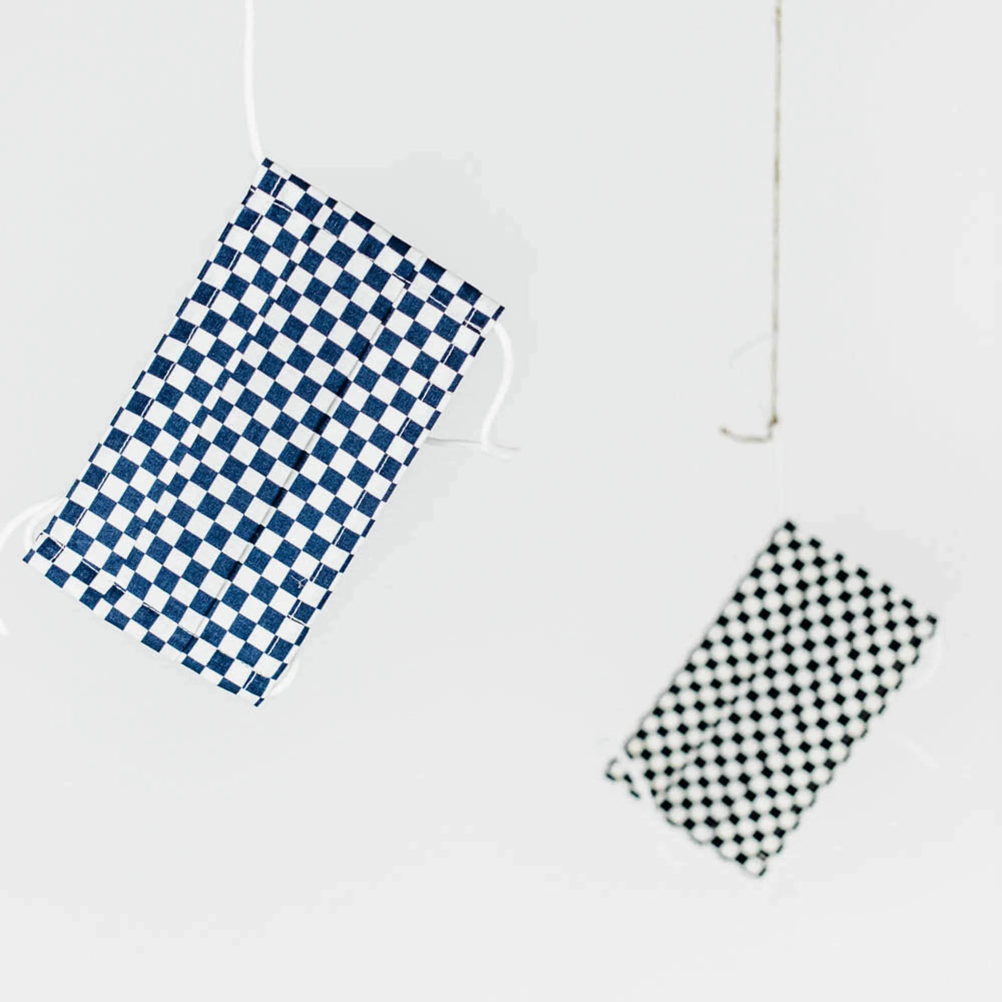 Mask (Checkered/L/Namioto/17x10cm) - Image 5
