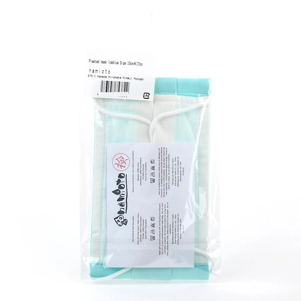Mask (Ice Blue/L/Namioto/17x10cm) - Image 2