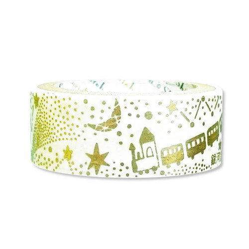 Seal-Do Washi Masking Tape Gold Silhouette - Image 11
