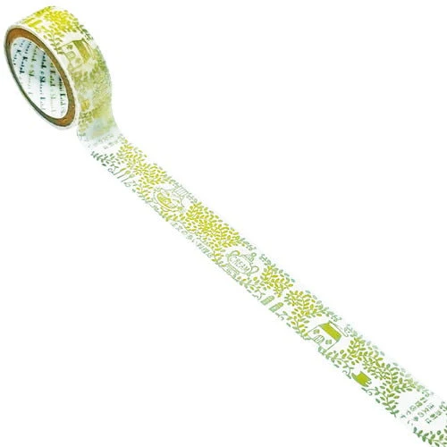Seal-Do Washi Masking Tape Gold Silhouette - Image 16