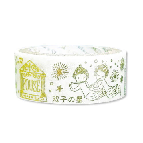 Seal-Do Washi Masking Tape Gold Silhouette - Image 17