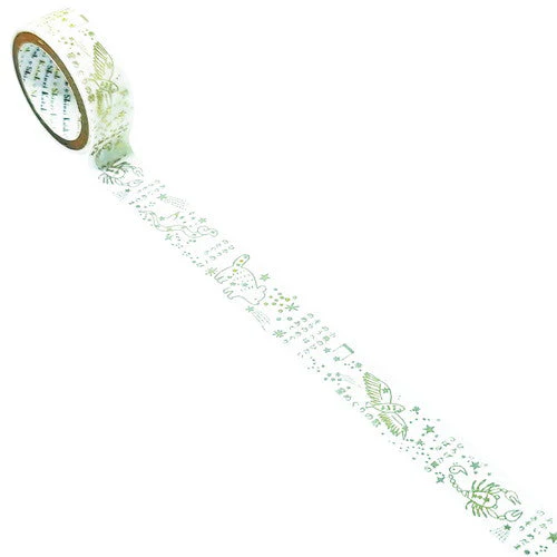 Seal-Do Washi Masking Tape Gold Silhouette - Image 20