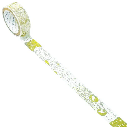 Seal-Do Washi Masking Tape Gold Silhouette - Image 4
