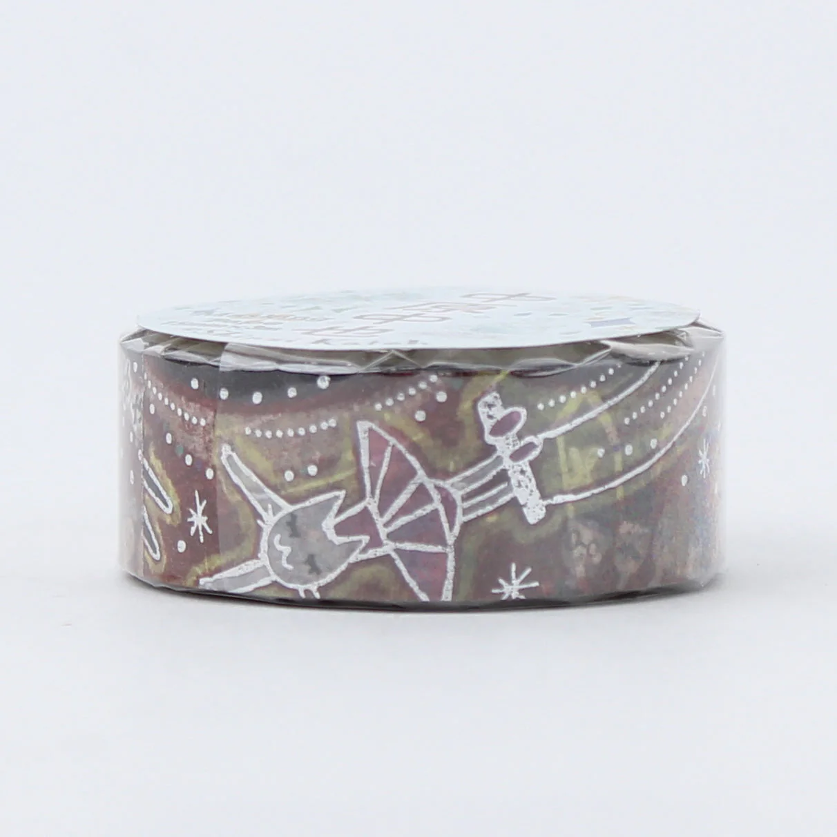 Seal-Do kirapika Shinzi Katoh Design Nakahara Chuuya Star Clown: Circus Washi Masking Tape - Image 2