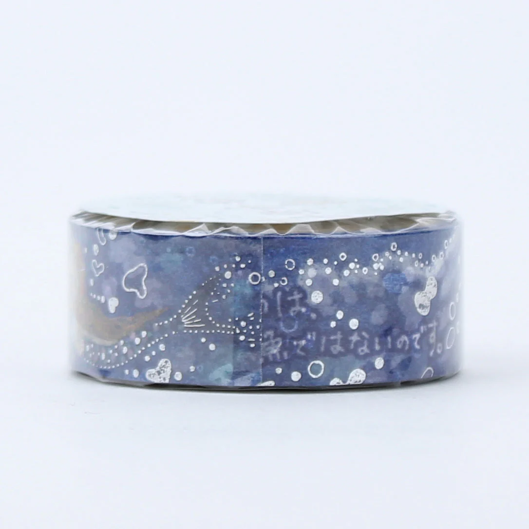 Seal-Do kirapika Shinzi Katoh Design Nakahara Chuuya Star Clown: North Sea Washi Masking Tape - Image 2