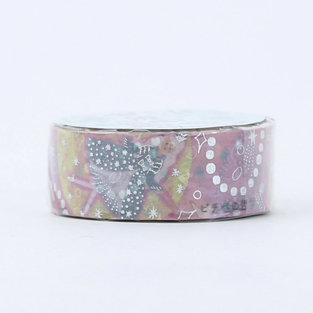 Seal-Do kirapika Shinzi Katoh Design Nakahara Chuuya Star Clown: Pichibe's Philosophy Washi Masking Tape - Image 2