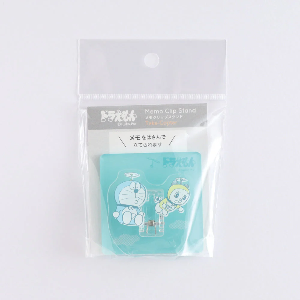 Green Flash Doraemon Memo Clip Stand - Image 9