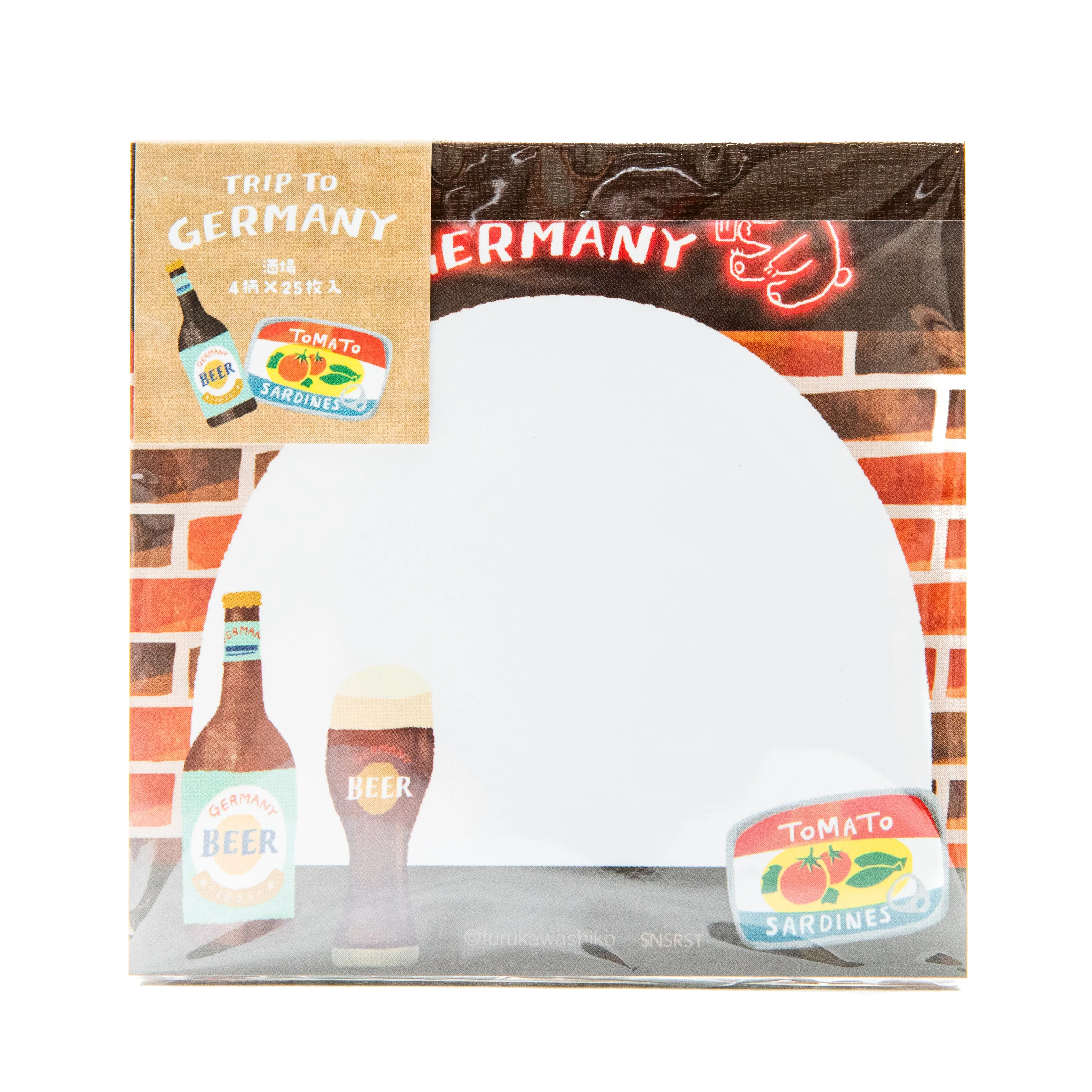 Sun-Star Trip to Germany Square Memo Pad 100 Sheets - Image 4