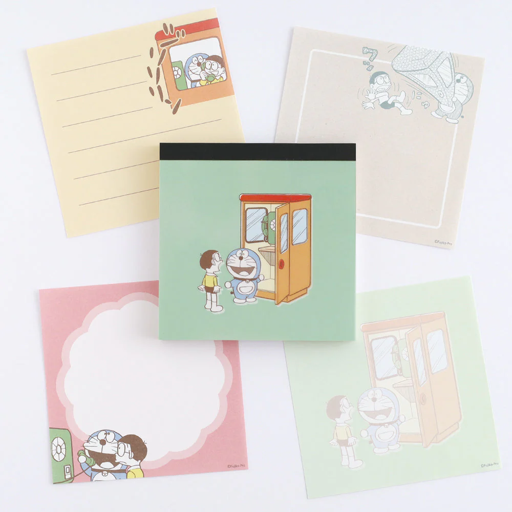 Green Flash Doraemon Memo Pad Square - Image 10