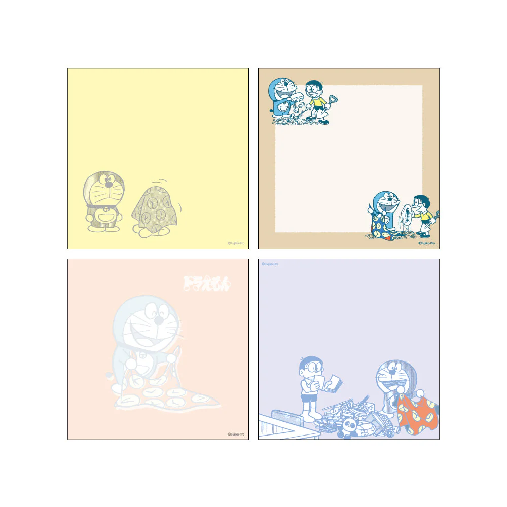 Green Flash Doraemon Memo Pad Square - Image 12