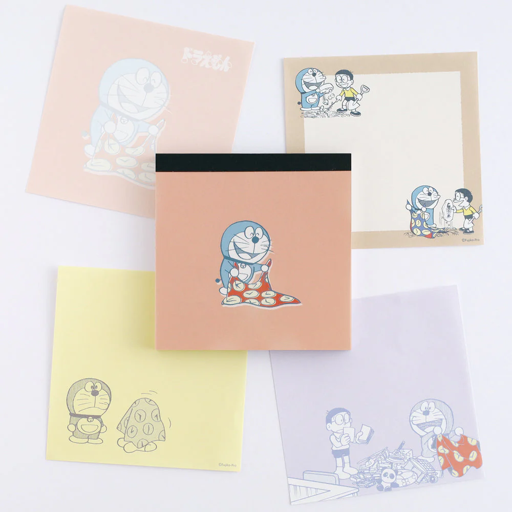 Green Flash Doraemon Memo Pad Square - Image 15