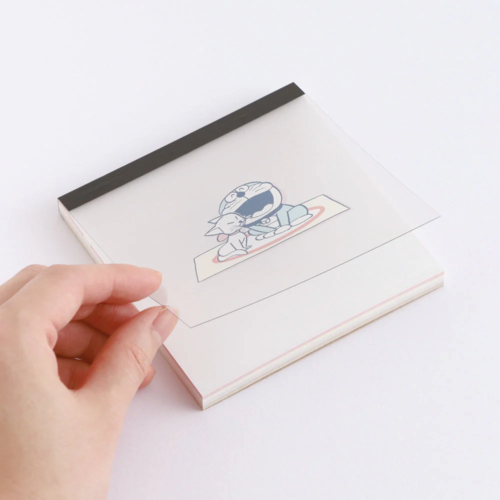 Green Flash Doraemon Memo Pad Square - Image 2