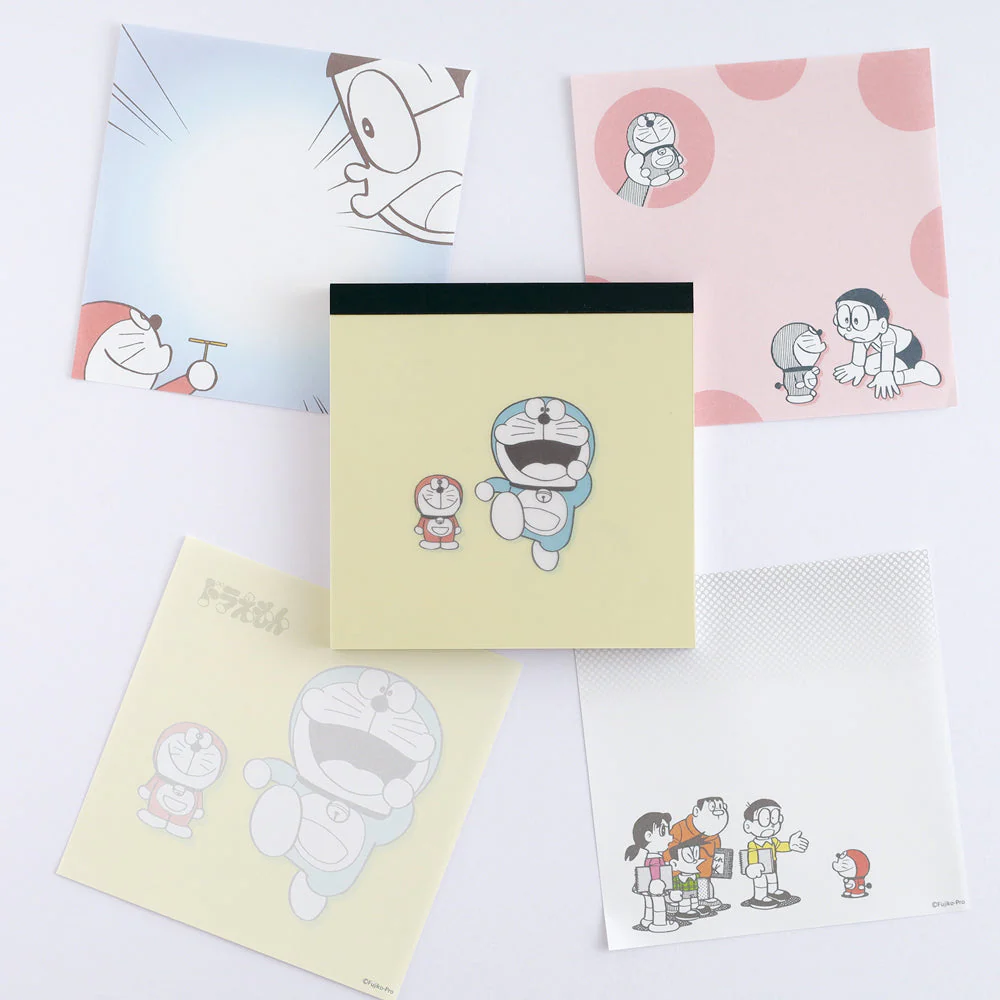 Green Flash Doraemon Memo Pad Square - Image 20