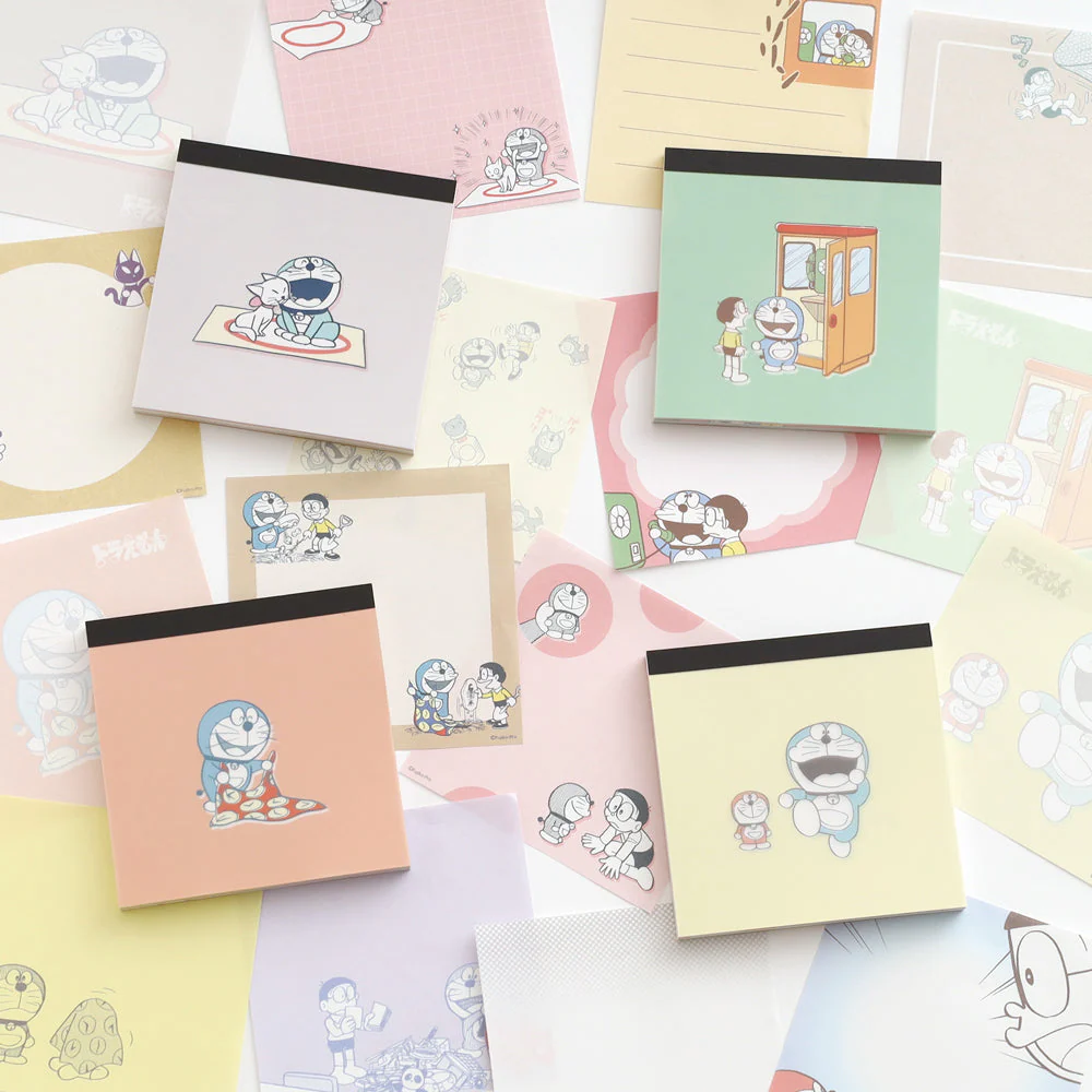 Green Flash Doraemon Memo Pad Square - Image 5