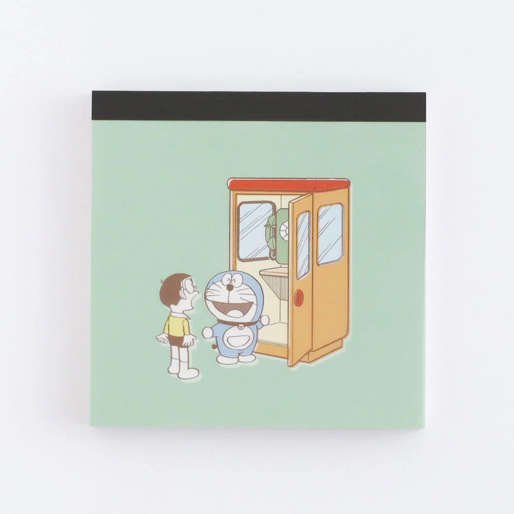 Green Flash Doraemon Memo Pad Square - Image 6