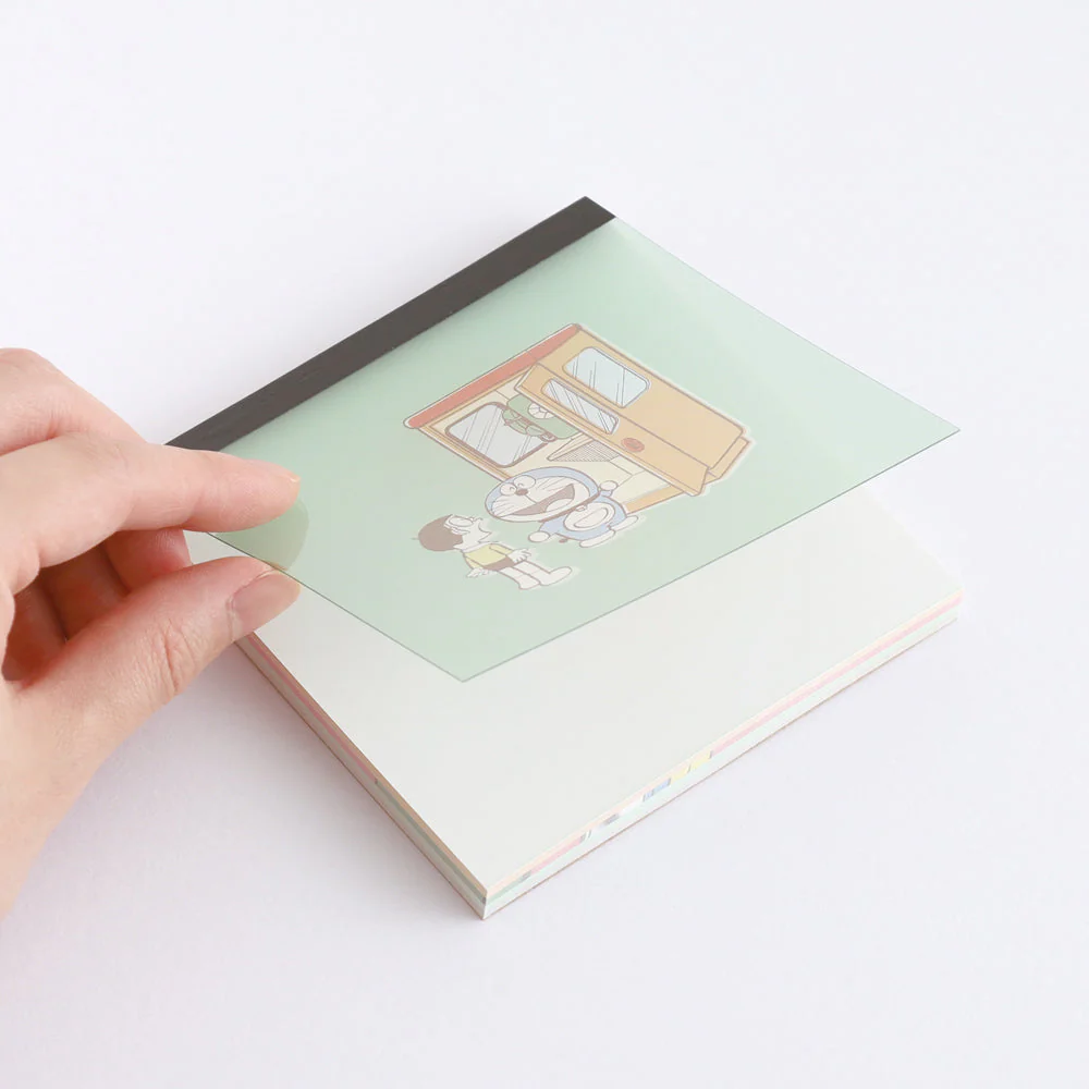 Green Flash Doraemon Memo Pad Square - Image 8