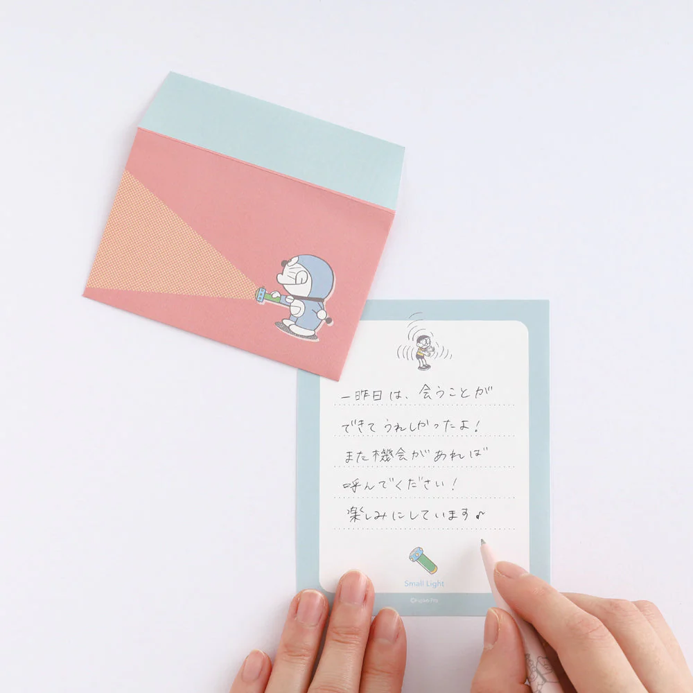 Green Flash Doraemon Mini Letter Set - Image 13
