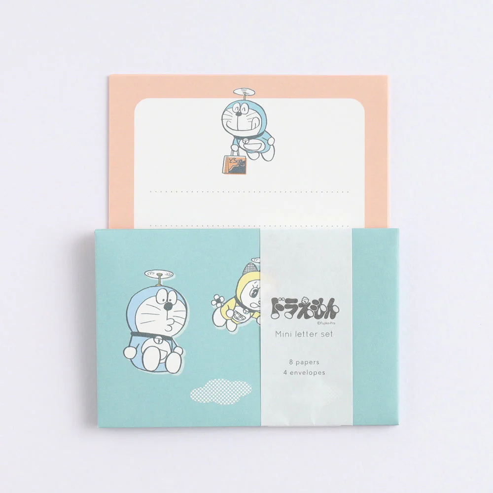Green Flash Doraemon Mini Letter Set - Image 14