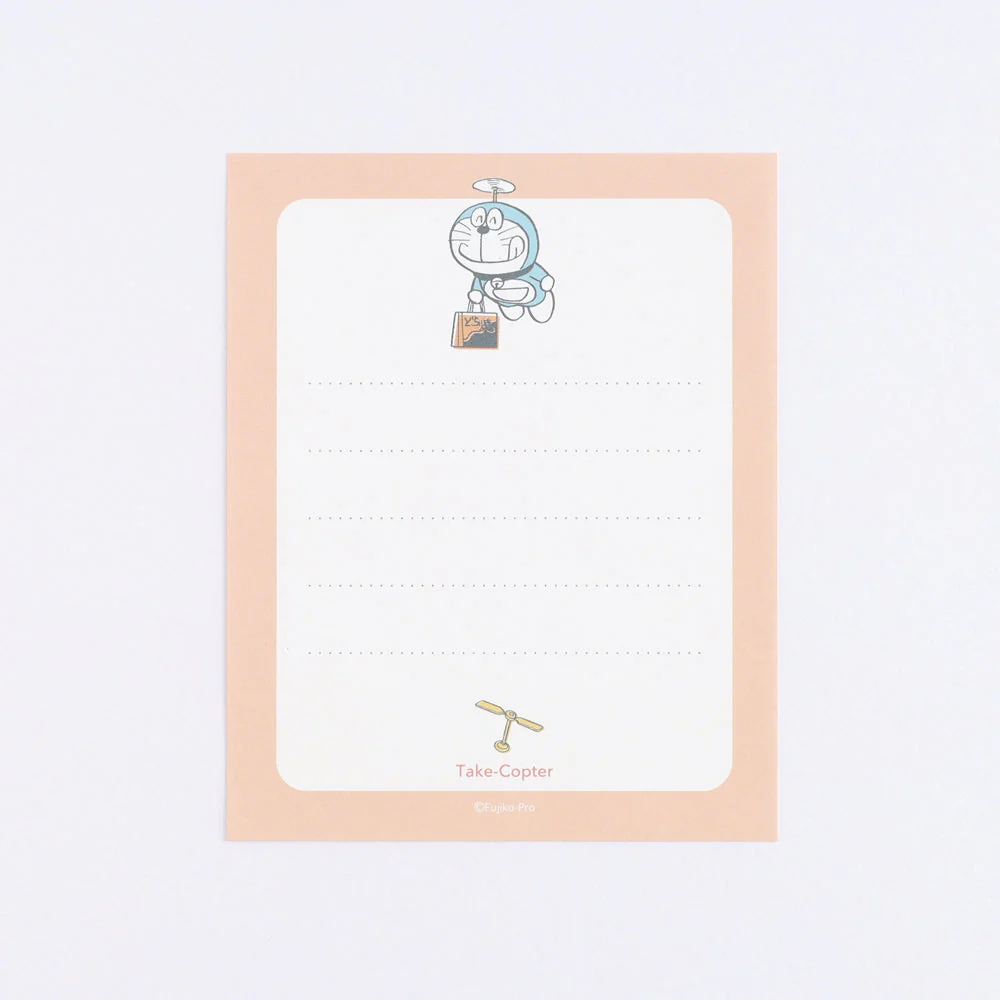 Green Flash Doraemon Mini Letter Set - Image 16