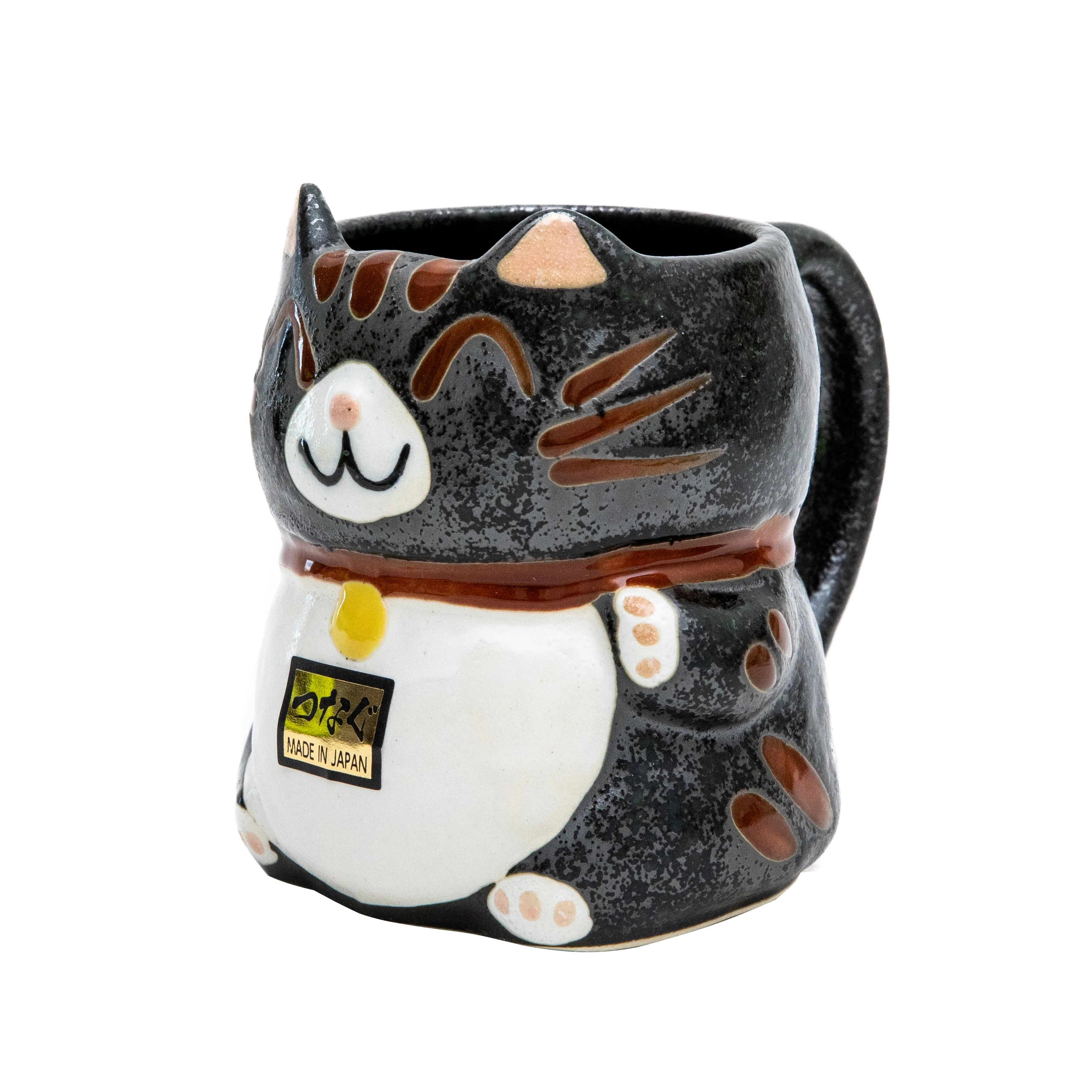 12cm Beckoning Cat Porcelain Mug - Image 2