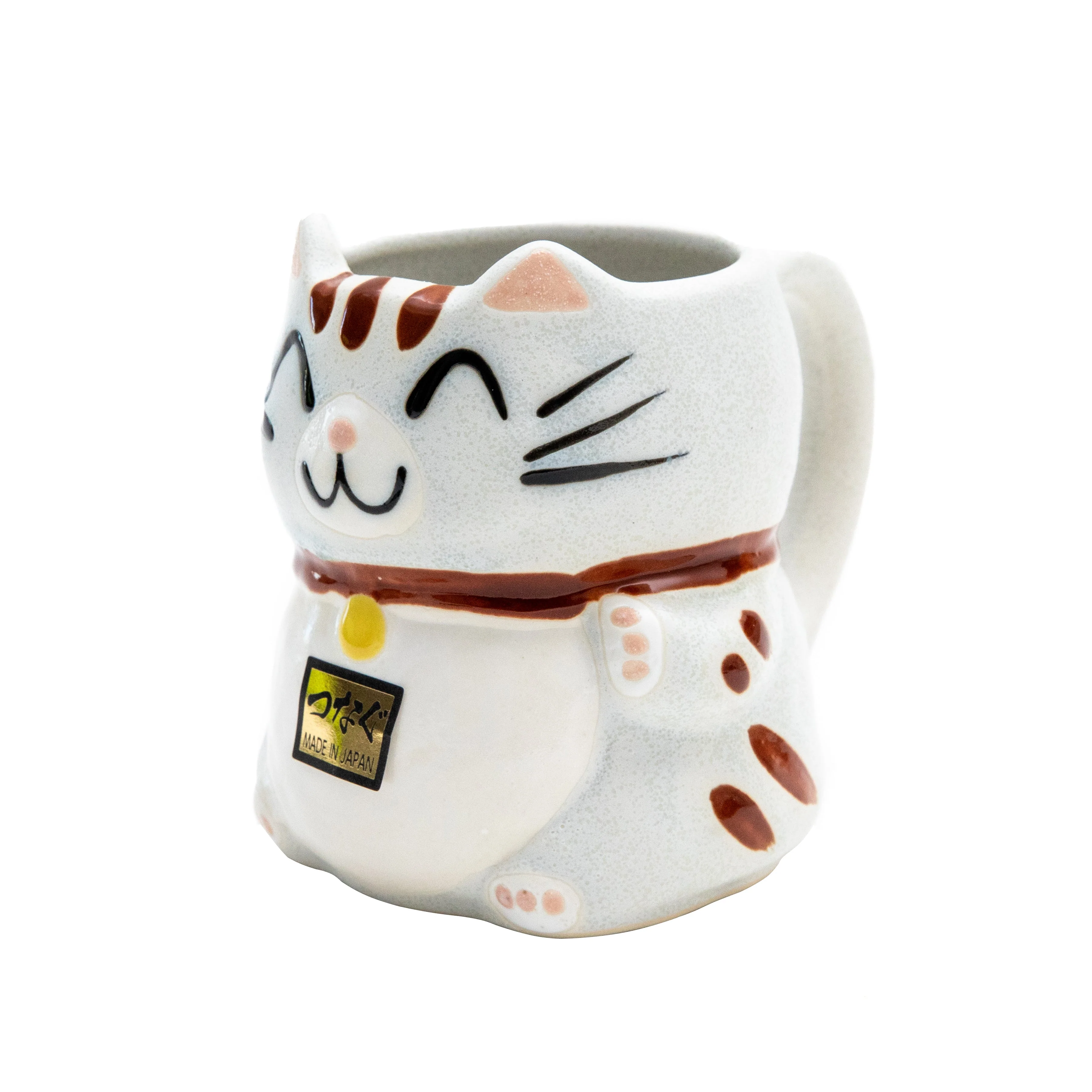 12cm Beckoning Cat Porcelain Mug - Image 2
